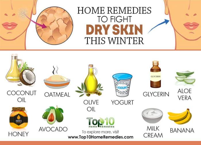 How to treat dry skin with home remedies